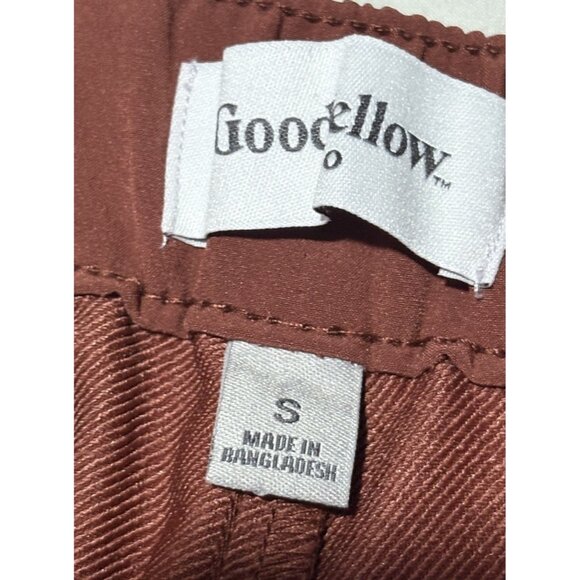 Goodfellow & Co. Men's Size Small Woven Tech Pull On Jogger Shorts Rust - Picture 3 of 8